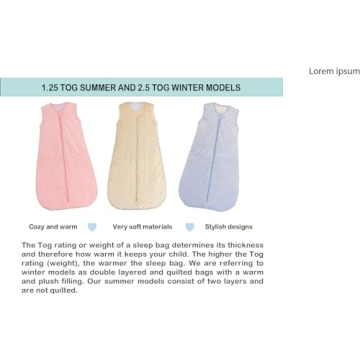 Buy BABYINABAG Warm 2.5 Tog Winter Baby Sleeping Bag