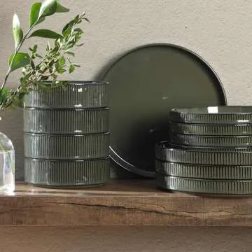 Stunning Gibson Elite 12 Piece Dinnerware Set for Four