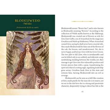 Celtic Goddesses Witches and Queens Oracle Empowerment Deck