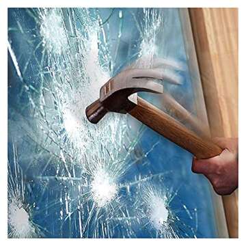 BDF S8MC Window Film Security and Safety 8 Mil Clear - 24in X 49ft