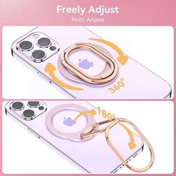 MINDSKY Mag-Safe Phone Grip Stand for iPhone 12 13 14 15