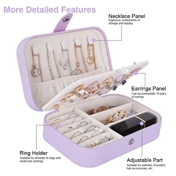 Compact Jewelry Box for Travel – Stylish and Versatile