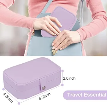 Compact Jewelry Box for Travel – Stylish and Versatile