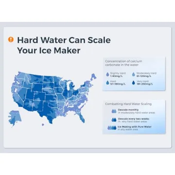 Ecozy Nugget Ice Maker - Daily 33 lbs of Chewable Ice