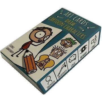 Draw Cartoon Characters (Art Cards)