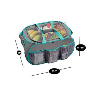 Smart Design Pop-Up Trunk Organizer - 2-Pack Portable Storage