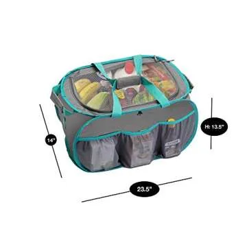 Smart Design Pop-Up Trunk Organizer - 2-Pack Portable Storage