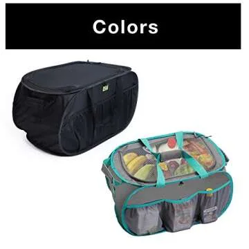 Smart Design Pop-Up Trunk Organizer - 2-Pack Portable Storage