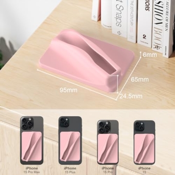 DOB SECHS Silicone Lip Holder MagSafe Compatible Pink