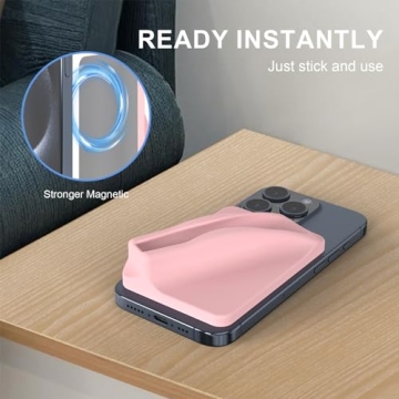 DOB SECHS Silicone Lip Holder MagSafe Compatible Pink
