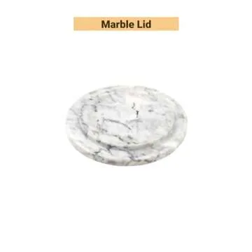 Elegant TFTP Salt Cellar with Lid and Spoon for Kitchen