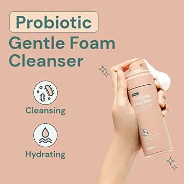 Ease - Probiotic Cleanser, Intimate Foaming Feminine Wash, Gentle Feminine Care Formula for Itching ...