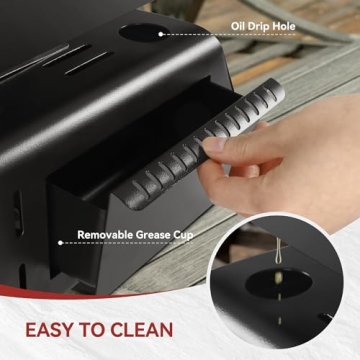 Royal Gourmet 3-Burner Portable Griddle for Outdoor Cooking