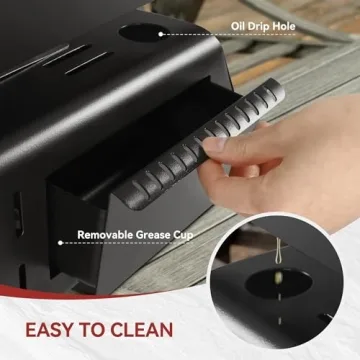 Royal Gourmet 3-Burner Portable Griddle for Outdoor Cooking