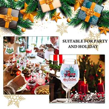 Sublimation Blank Wine Glass Sleeve Neoprene Wine Glass Sleeve Wine Glass Insulator Cover Drink Sleeve for Wine Glass Cold Drinks Sublimation Ornaments Supplies, 3.3 x 4.5 Inch (30 Pieces)