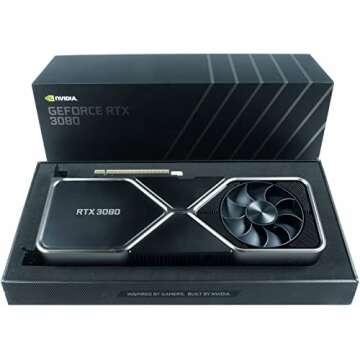 2021 Newst GeForce RTX 3080 Founders Edition / AllyFlex HDMI