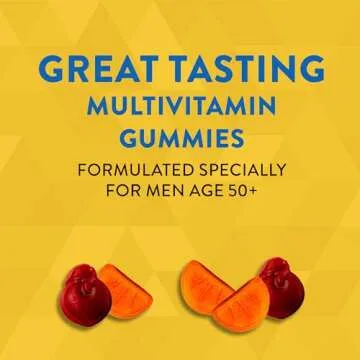 Nature's Way Alive! Men’s 50+ Gummy Multivitamins