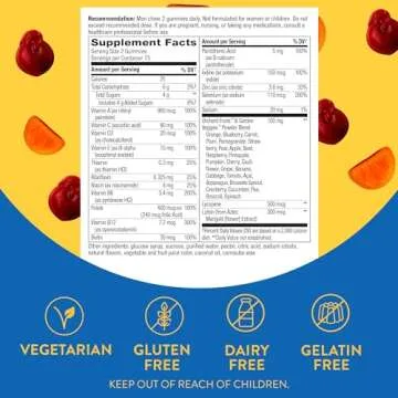 Nature's Way Alive! Men’s 50+ Gummy Multivitamins