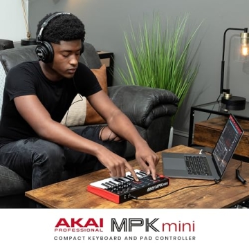 AKAI MPK Mini MK3 - 25 Key MIDI Controller & Software
