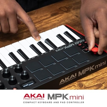AKAI MPK Mini MK3 - 25 Key MIDI Controller & Software