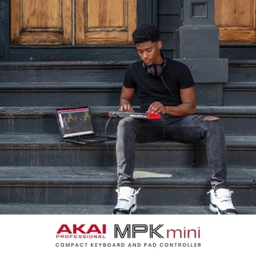 AKAI MPK Mini MK3 - 25 Key MIDI Controller & Software