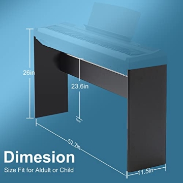 Marisflo L85 Digital Piano Stand for Yamaha P71 and More