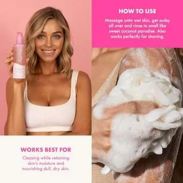 Kopari Hydrating Shower Oil for Cleansing and Shaving