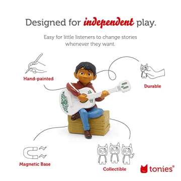 Tonies Miguel Audio Toy Figurine from Disney and Pixar's Coco