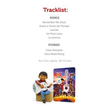 Tonies Miguel Audio Toy Figurine from Disney and Pixar's Coco