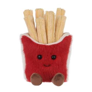 Soft French Fries Plush Toy - Adorable Gift for Kids