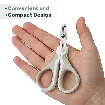 Mr. Pen- Cat Nail Clipper, Light Beige Cat Nail Trimmer, Cat Nail Clippers, Cat Claw Clippers, Cat Clippers for Nails, Pet Nail Clippers, Kitten Nail Clipper, Small Dog Nail Clipper, Cat Claw Trimmer