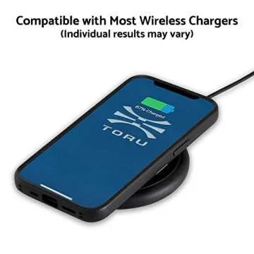 TORU CX Slim Magnetic Wallet Cover for iPhone 13