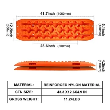 X-BULL Durable Recovery Traction Tracks for Off-Roading