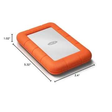 LaCie Rugged Mini 1TB USB 3.0 Portable Hard Drive