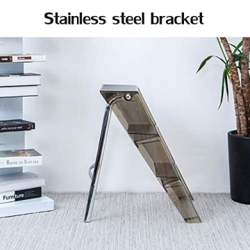 Stylish Acrylic Three-Step Ladder for Your Home