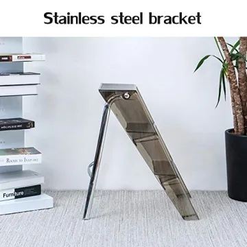 Stylish Acrylic Three-Step Ladder for Your Home