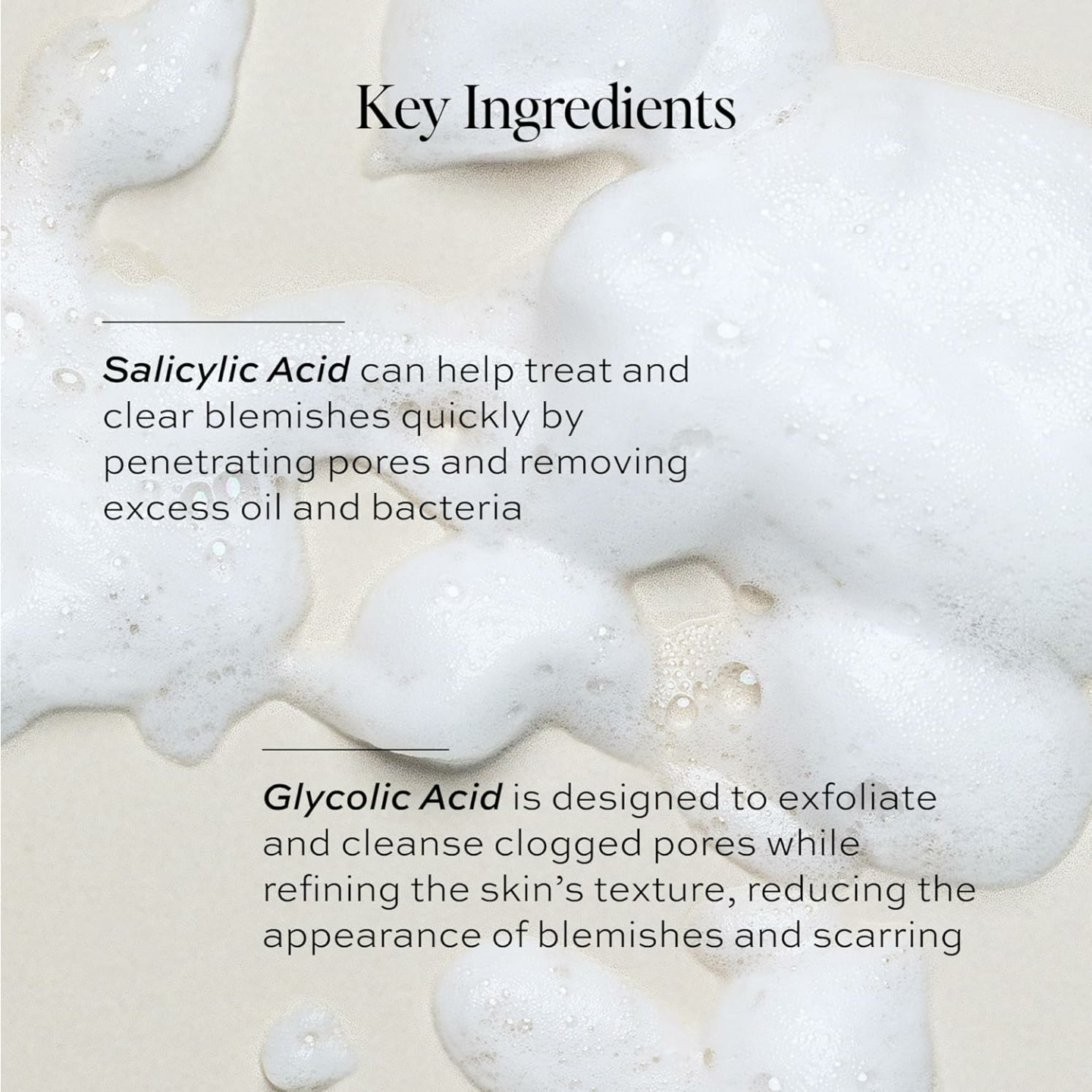 DIME Beauty Creamy Foam Cleanser, Foaming Face Wash, Daily Salicylic Acid Facial Cleanser for Oily Skin, 4 oz / 120 m