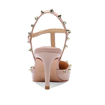 Jimishow Studded Heeled Sandals - Fashion for Every Occasion