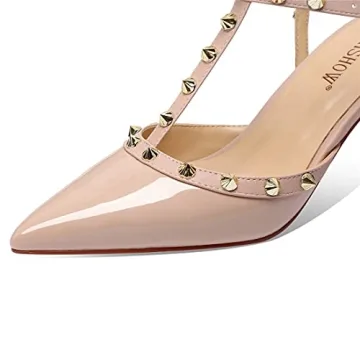 Jimishow Studded Heeled Sandals - Fashion for Every Occasion