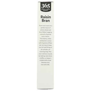 365 by Whole Foods Market, Raisin Bran Cereal, 15 Ounce