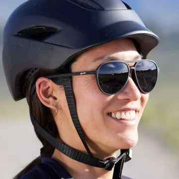 Goodr Operation: Blackout Polarized Aviator Sunglasses