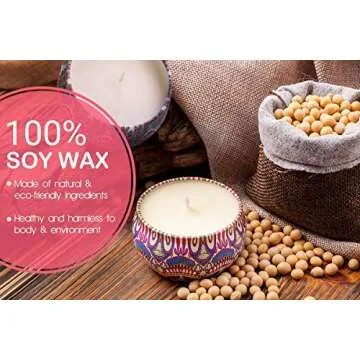 Scented Candle Set for Aromatherapy & Relaxation