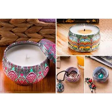 Scented Candle Set for Aromatherapy & Relaxation