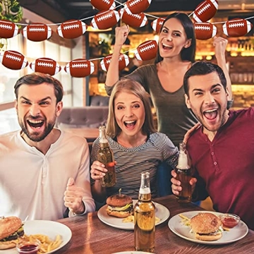 Gersoniel Football Party Decorations Set for Game Day Fun