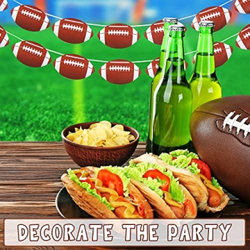 Gersoniel Football Party Decorations Set for Game Day Fun