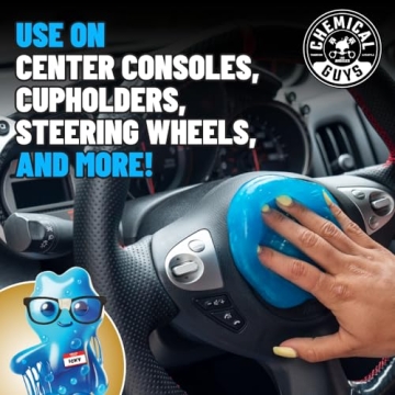 Chemical Guys Car Cleaning Gel 4 Pack Green Apple