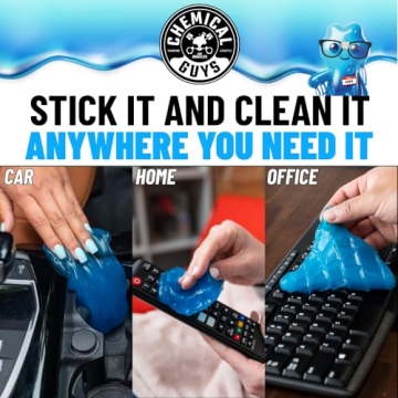 Chemical Guys Car Cleaning Gel 4 Pack Green Apple