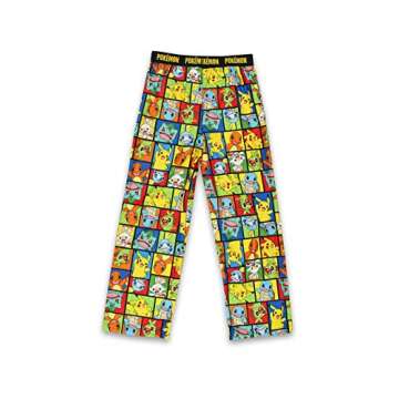 Pokemon Pikachu Boys Pajama Lounge Pants – Comfy Multicolor PJs
