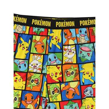 Comfy Pokémon Pajama Pants for Boys 10-12