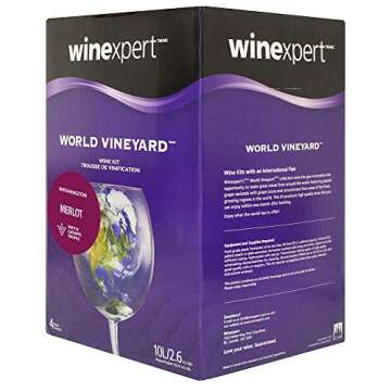 Winexpert Washington Merlot Wine Kit with Grape Skins